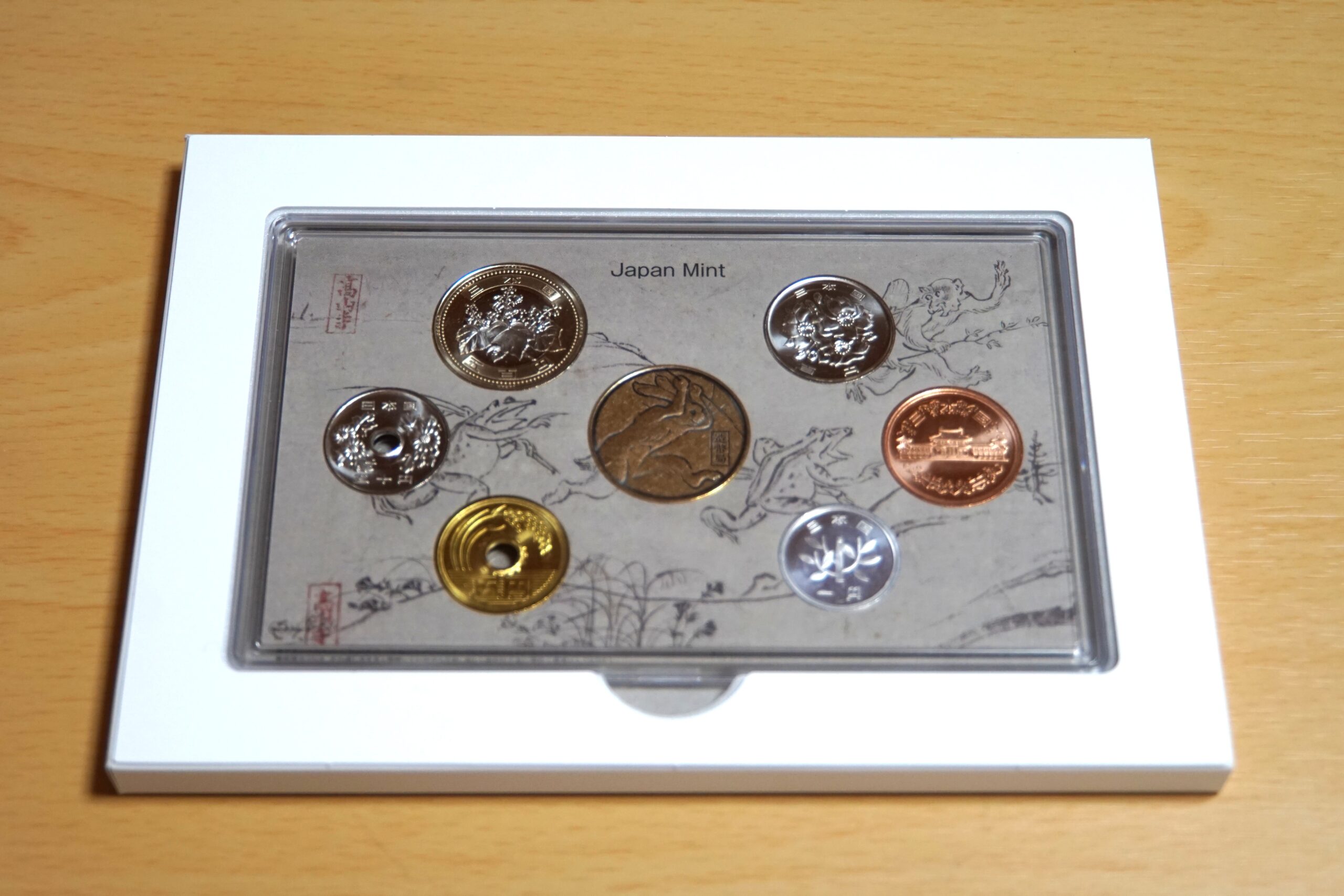 鳥獣人物貨幣セット